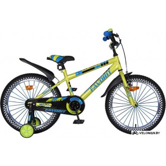 Детский велосипед Favorit Sport 20 (лаймовый, 2020)