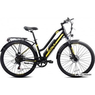 Электровелосипед Ritma FJORD309 2022 (черный/желтый)