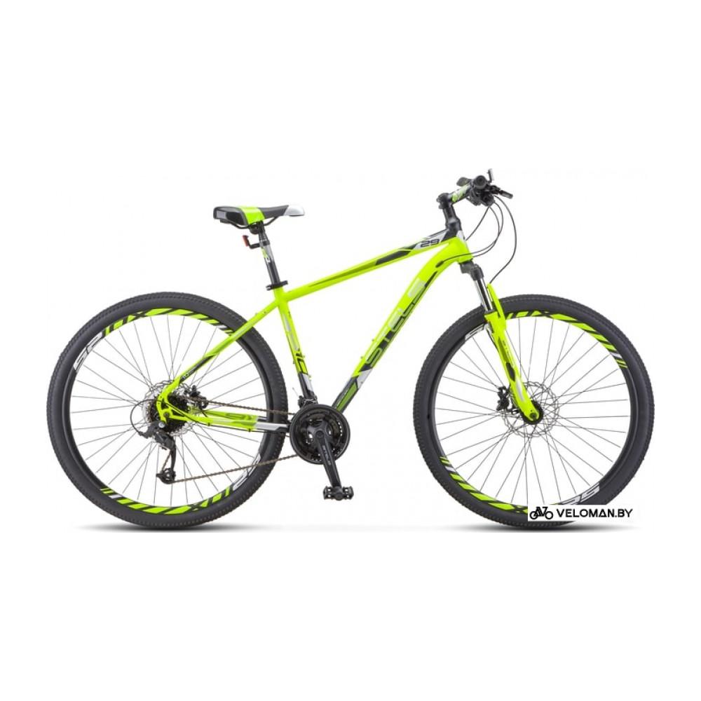 Велосипед горный Stels Navigator 910 D 29 V010 р.20.5 2020 (зеленый/черный)