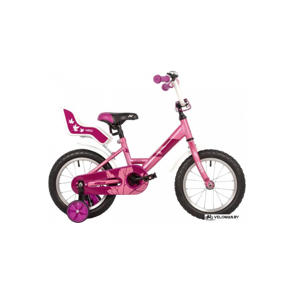 Детский велосипед Novatrack Maple 14 2022 144MAPLE.PN22 (розовый)