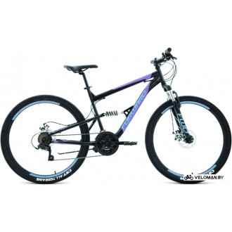 Велосипед Forward Raptor 27.5 2.0 disc р.18 2020 (черный/фиолетовый)