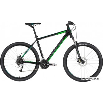 Велосипед горный Kellys Madman 50 27.5 S 2020 (черный/зеленый)