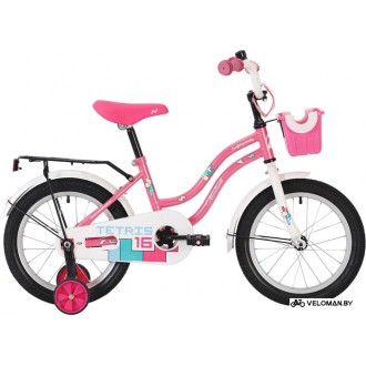 Детский велосипед Novatrack Tetris 12 2020 121TETRIS.PN20 (розовый/белый)