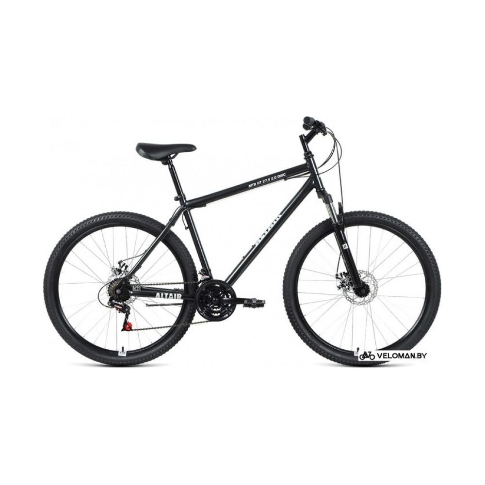Велосипед Altair MTB HT 27.5 2.0 disc р.17 2021 (черный/серый)