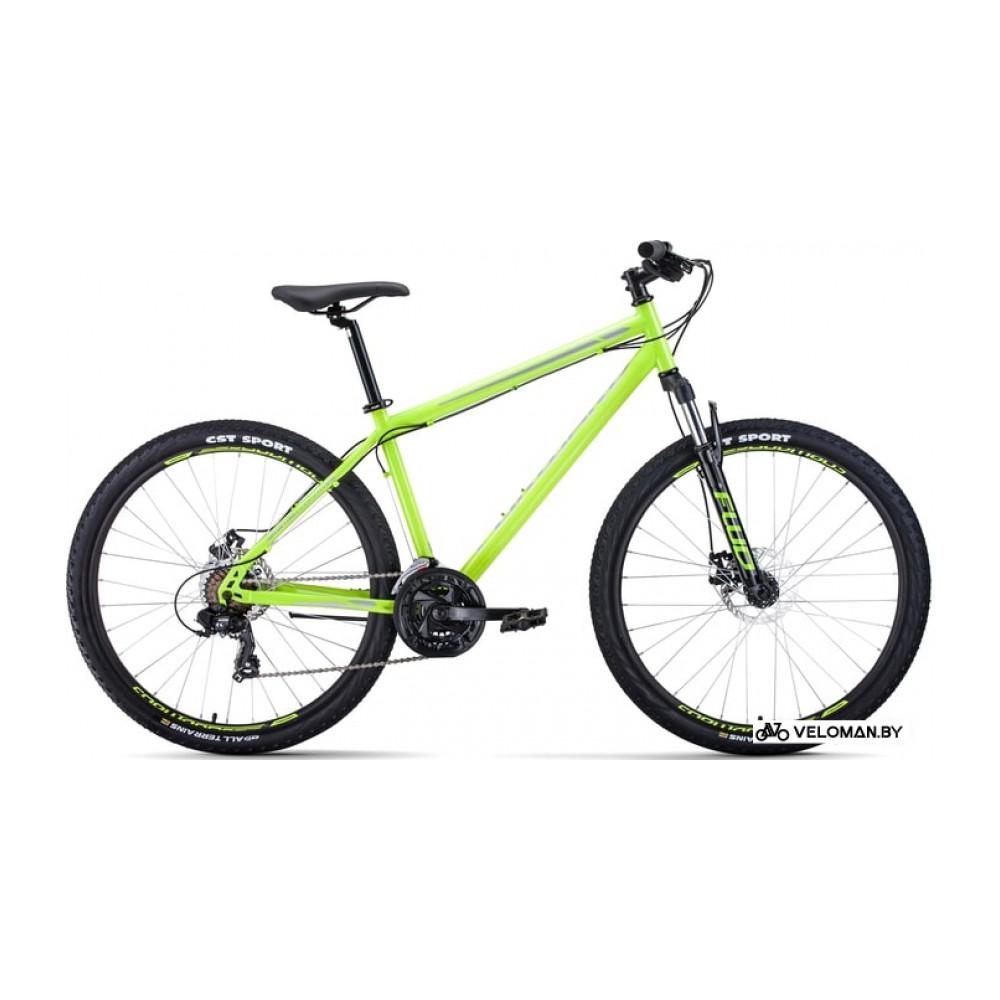 Велосипед горный Forward Sporting 27.5 2.0 disc р.17 2021 (зеленый)