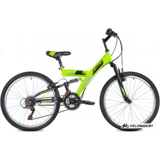 Велосипед Foxx Attack 24 2022 (зеленый)
