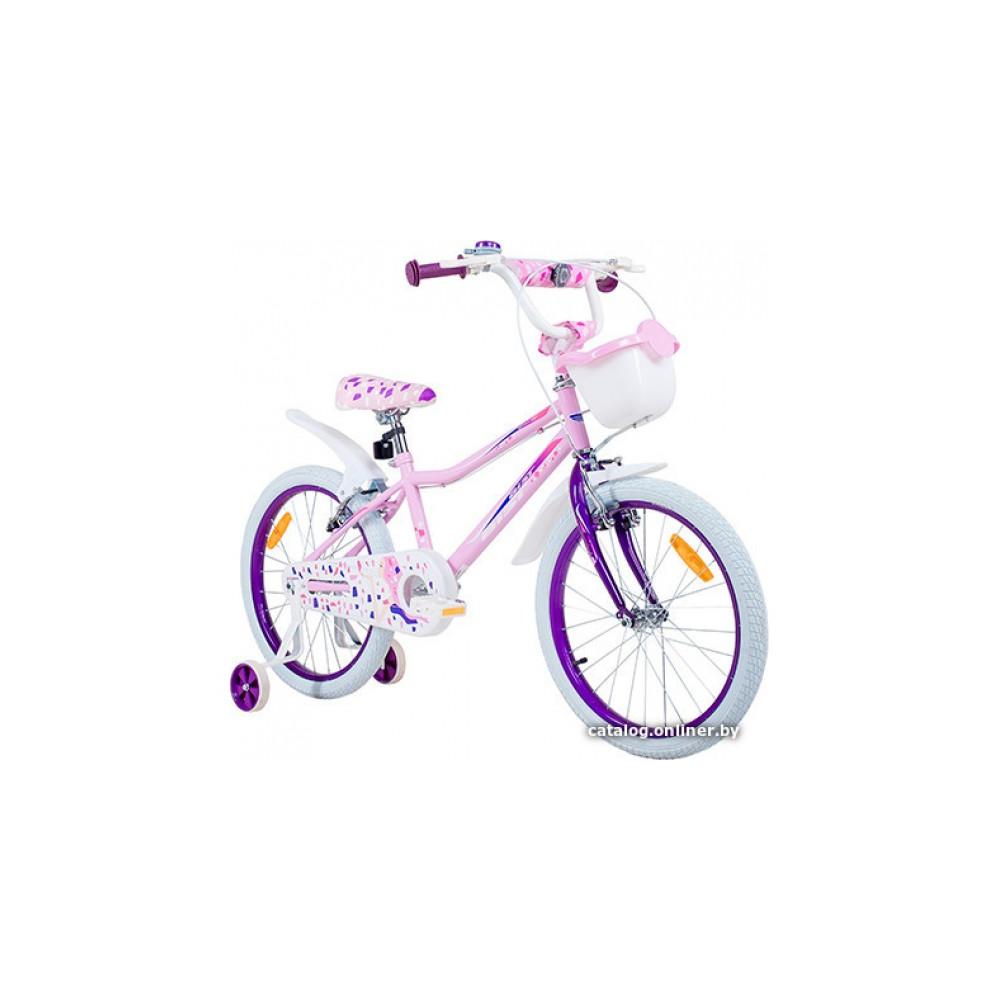 Детский велосипед AIST Wiki 18 (розовый, 2016)