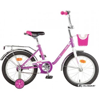 Детский велосипед Novatrack Maple 16 (фиолетовый)