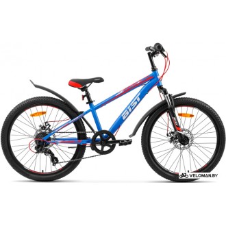 Велосипед горный AIST Rocky Junior 1.1 24 2021 (синий)