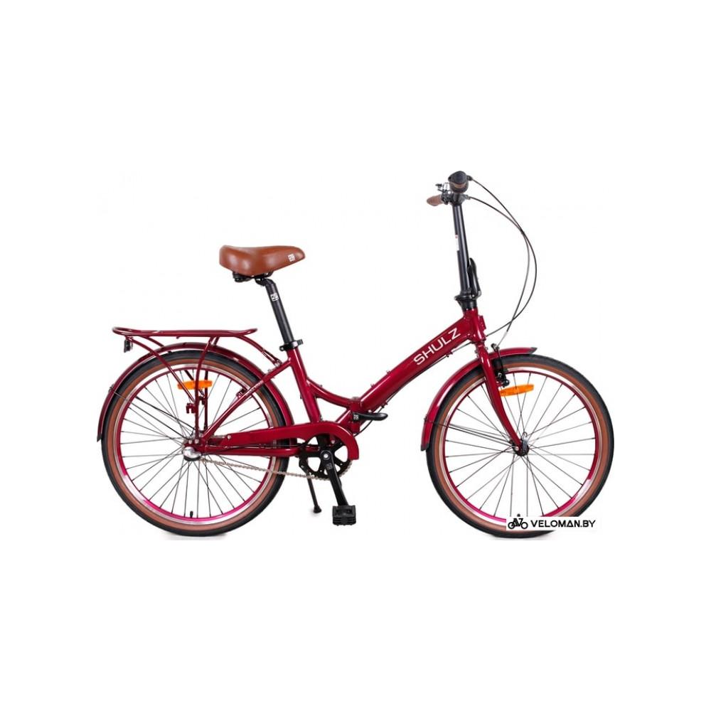 Велосипед городской Shulz Krabi Coaster 2023 (бордовый)