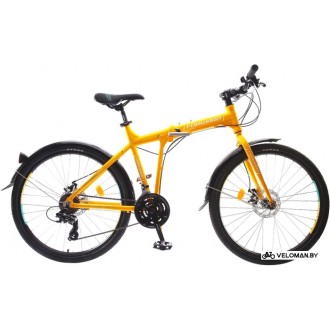 Велосипед городской Forward Tracer 26 2.0 disc 2019 (желтый)
