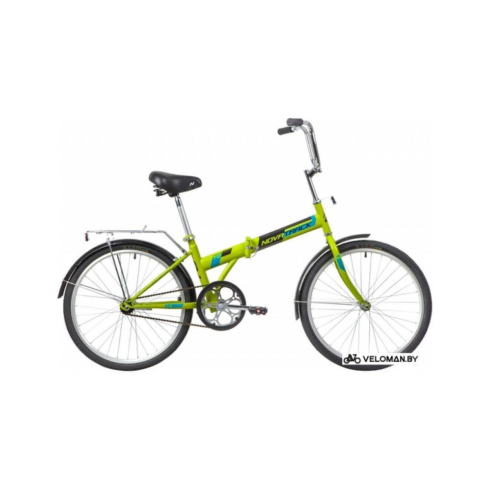 Велосипед Novatrack TG-24 Classic 1.0 NF 2020 (зеленый)
