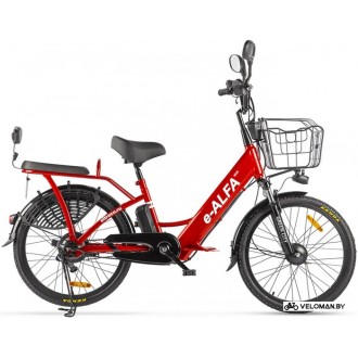 Электровелосипед городской Eltreco Green City E-Alfa New (красный)