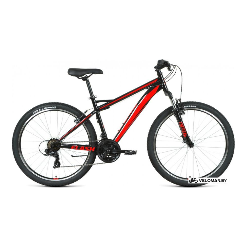 Велосипед горный Forward Flash 26 1.2 S р.19 2021 (черный/красный)