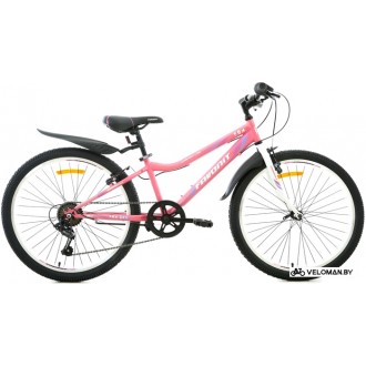 Велосипед горный Favorit FOX 24 V 2020 (розовый)