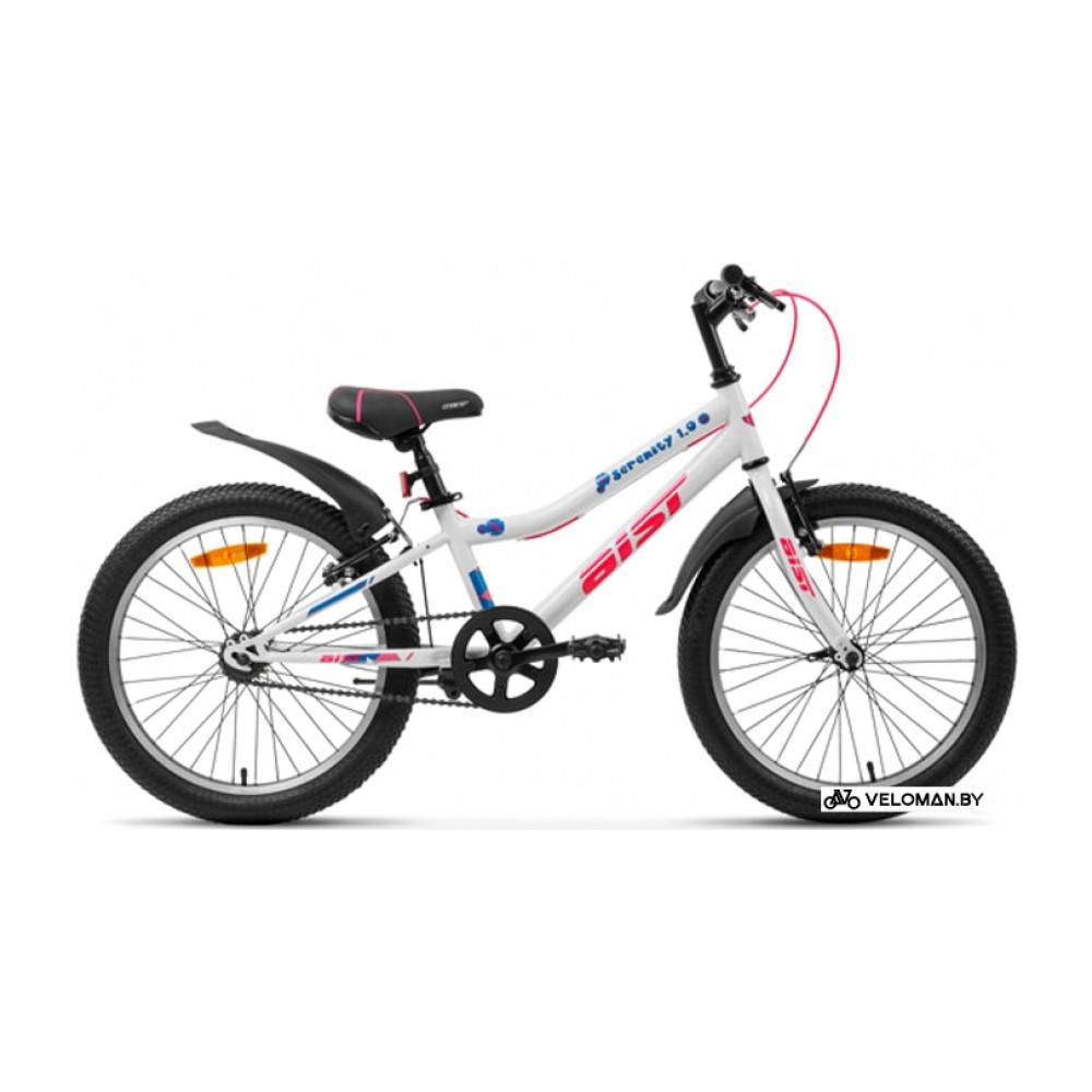 Детский велосипед AIST Serenity 1.0 2021 (белый)