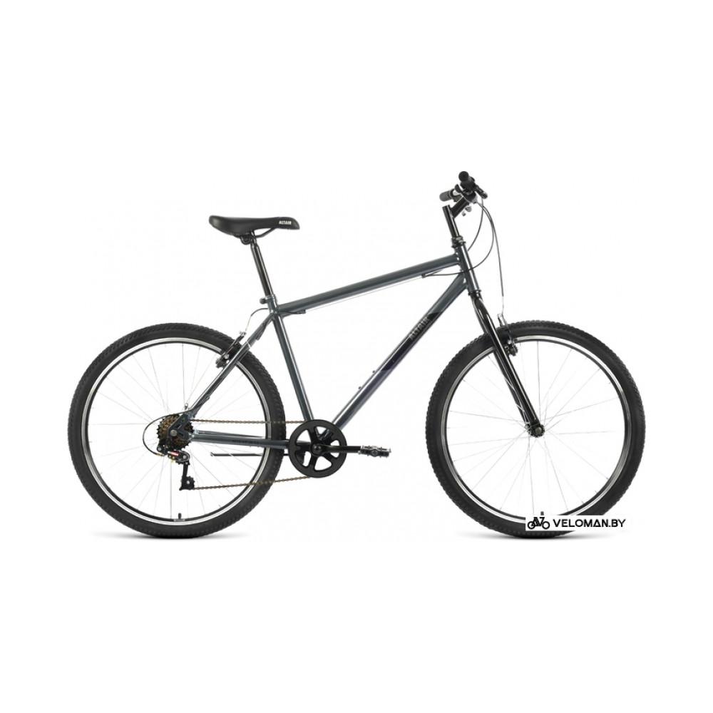 Велосипед горный Altair MTB HT 26 1.0 р.19 2022 (темно-серый/черный)