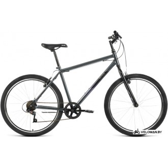 Велосипед горный Altair MTB HT 26 1.0 р.19 2022 (темно-серый/черный)