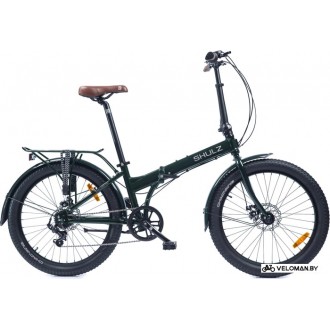 Велосипед городской Shulz Easy Fat 2023 (темно-зеленый)