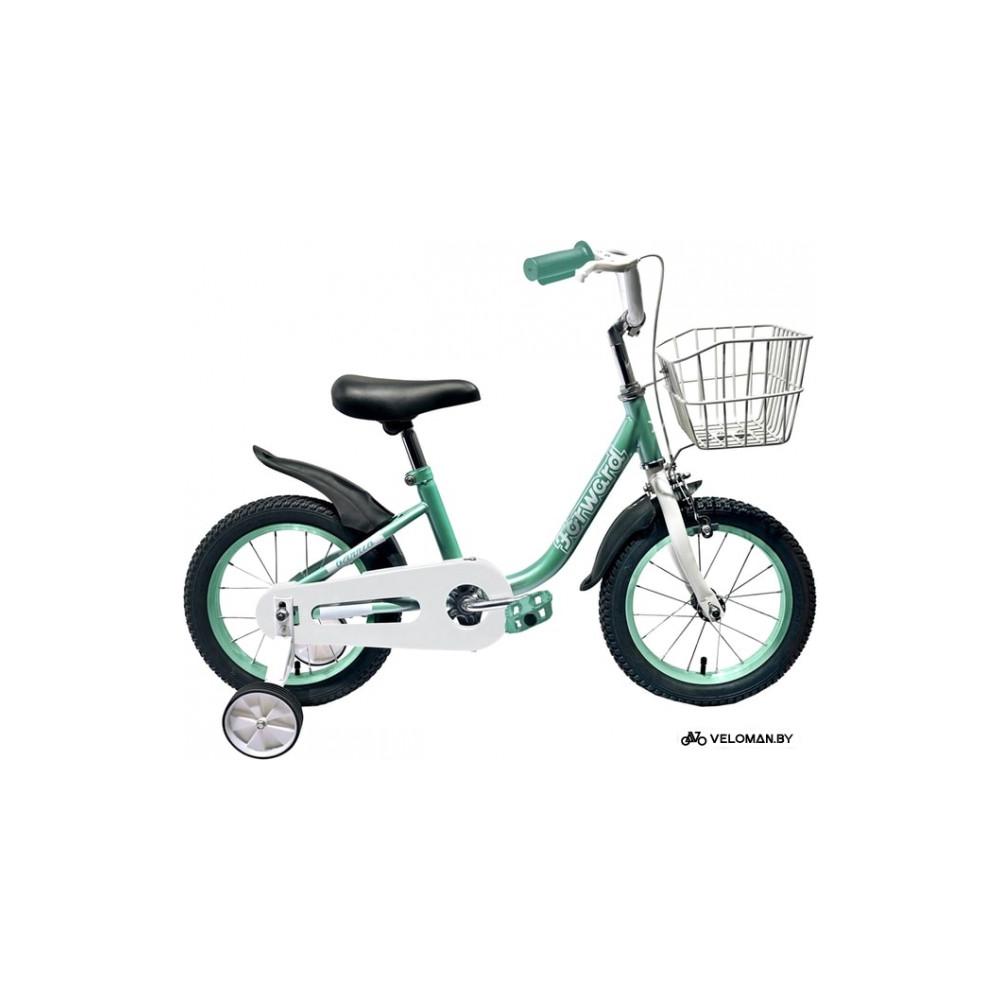 Детский велосипед Forward Barrio 16 2020 (зеленый/белый)