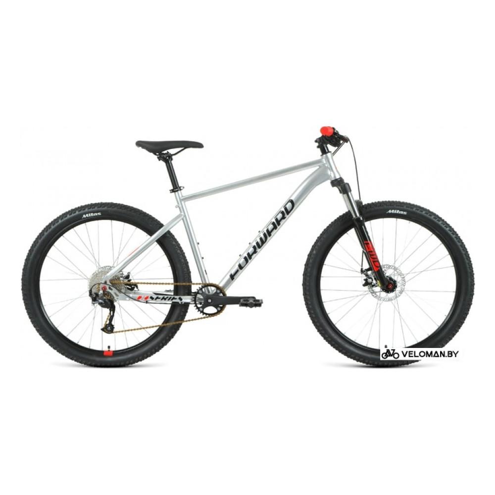 Велосипед горный Forward Sporting 27.5 XX р.17 2021 (серебристый)