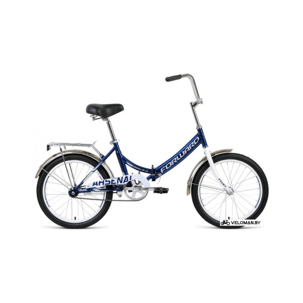 Велосипед Forward Arsenal 20 1.0 р.14 2021 (синий/белый)