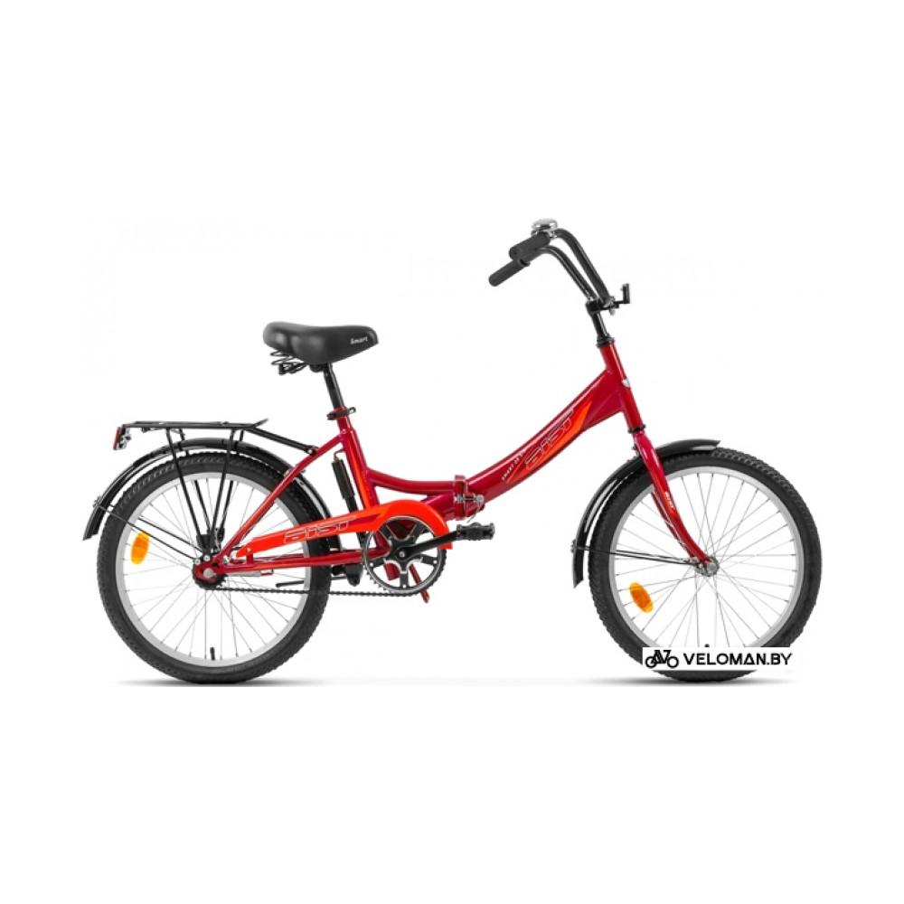 Велосипед городской AIST Smart 24 1.0 2022 (красный)