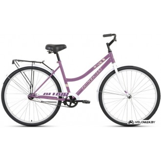 Велосипед городской Altair City 28 low 2022 (фиолетовый/белый)
