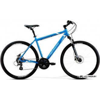Велосипед Merida Crossway 10 XS 2021 (голубой)