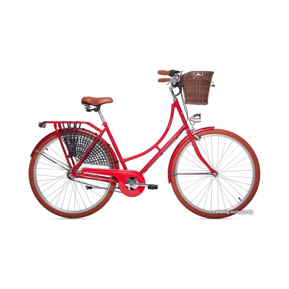 Велосипед городской AIST Amsterdam 2.0 2021 (красный)