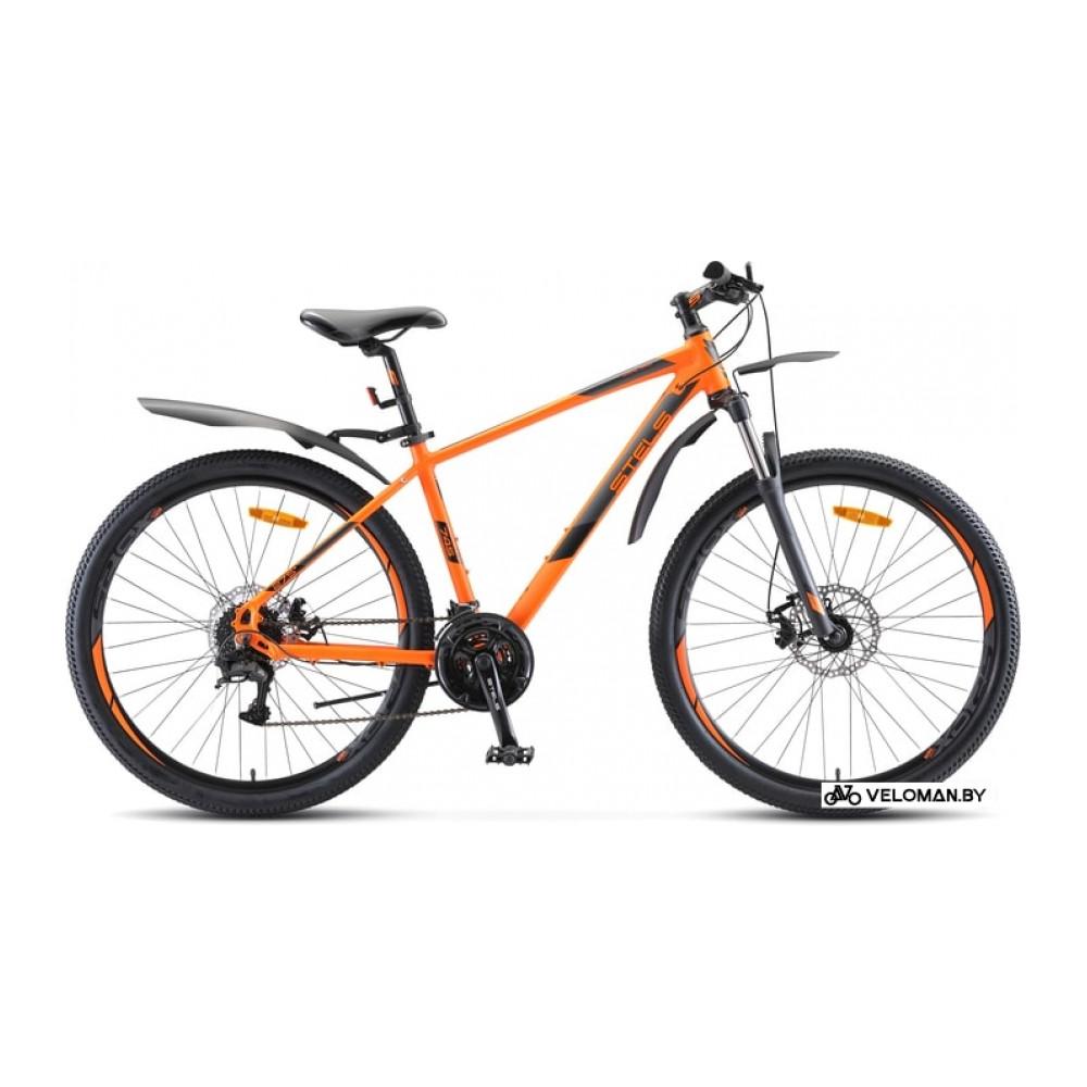 Велосипед горный Stels Navigator 745 MD 27.5 V010 р.21 2020 (оранжевый)