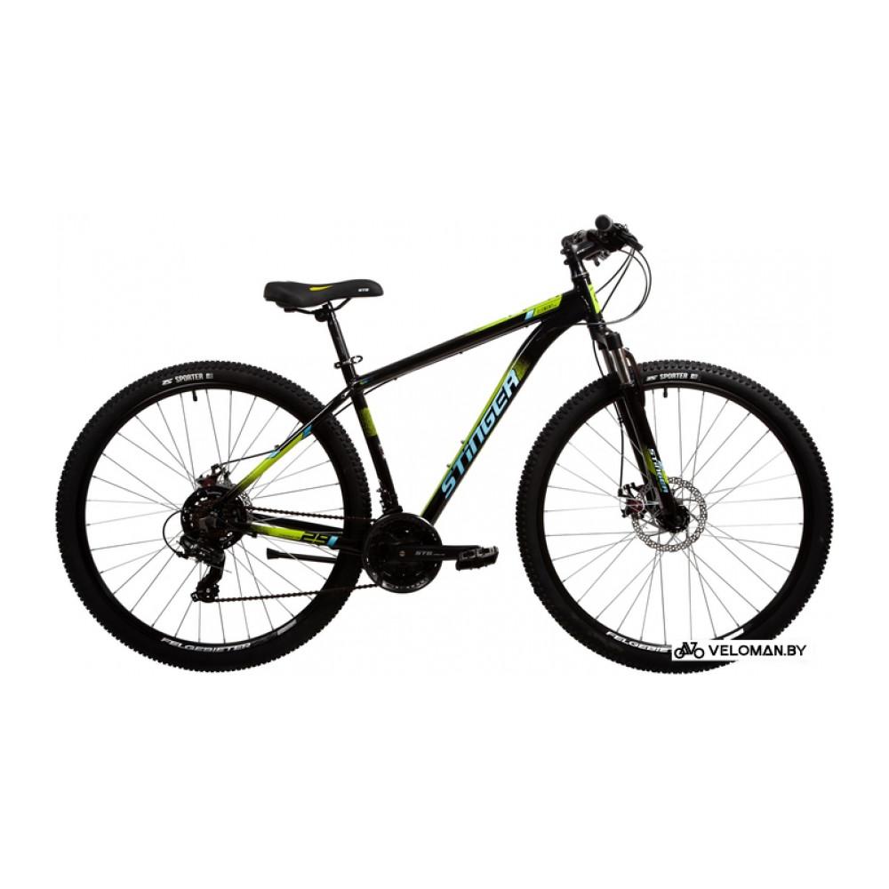 Велосипед горный Stinger Element Evo 29 р.22 2021 (черный)