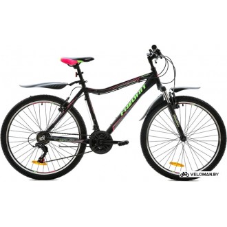 Велосипед горный Favorit Angel 26 V р.15 2020 (черный)
