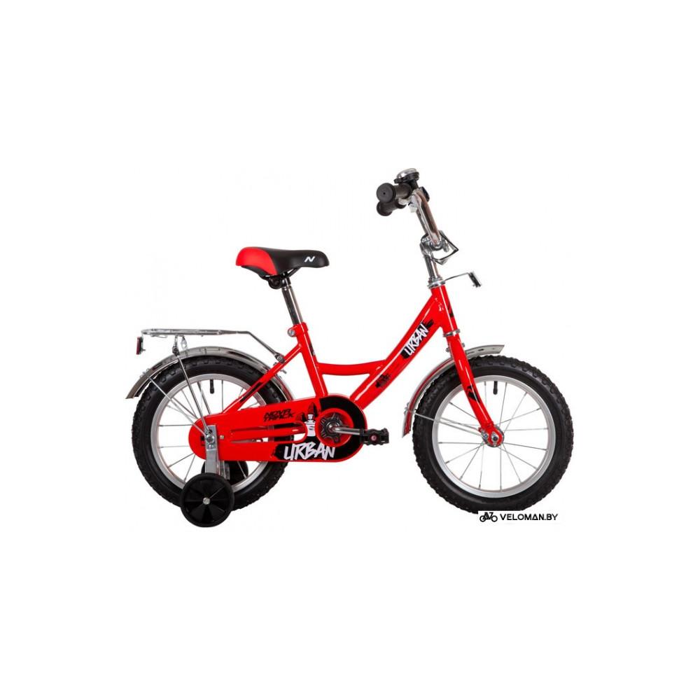 Детский велосипед Novatrack Urban 14 2022 143URBAN.RD22 (красный)
