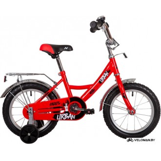Детский велосипед Novatrack Urban 14 2022 143URBAN.RD22 (красный)