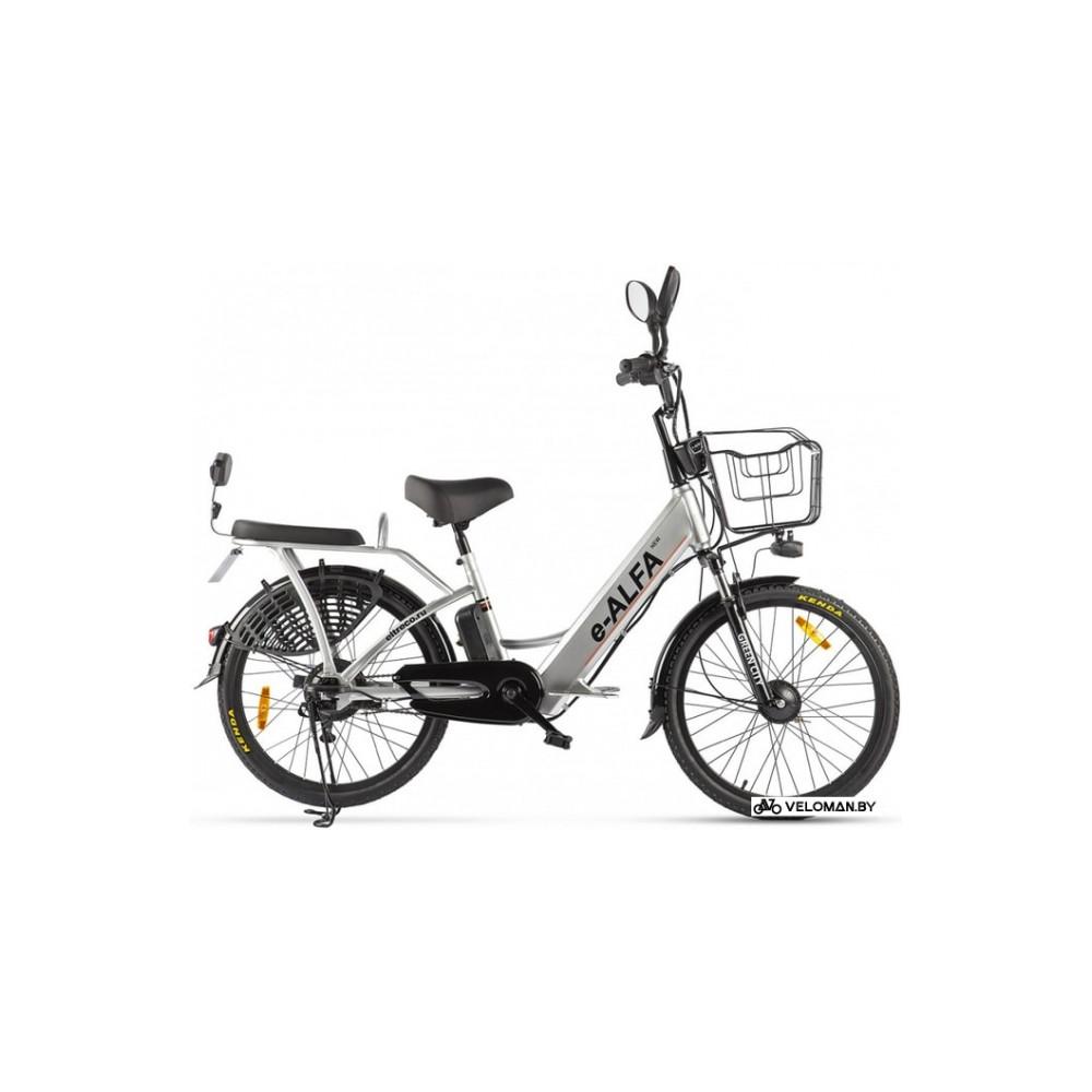Электровелосипед городской Eltreco Green City E-Alfa New (серебристый)