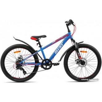 Велосипед горный AIST Rocky Junior 1.1 24 2022 (синий)