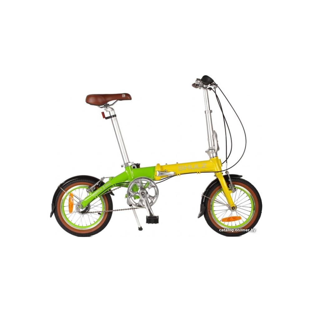 Велосипед городской Shulz Hopper Mini 2020 (желтый/зеленый)
