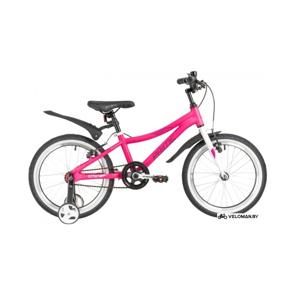 Детский велосипед Novatrack Prime New 18 2020 187APRIME1V.PN20 (розовый)