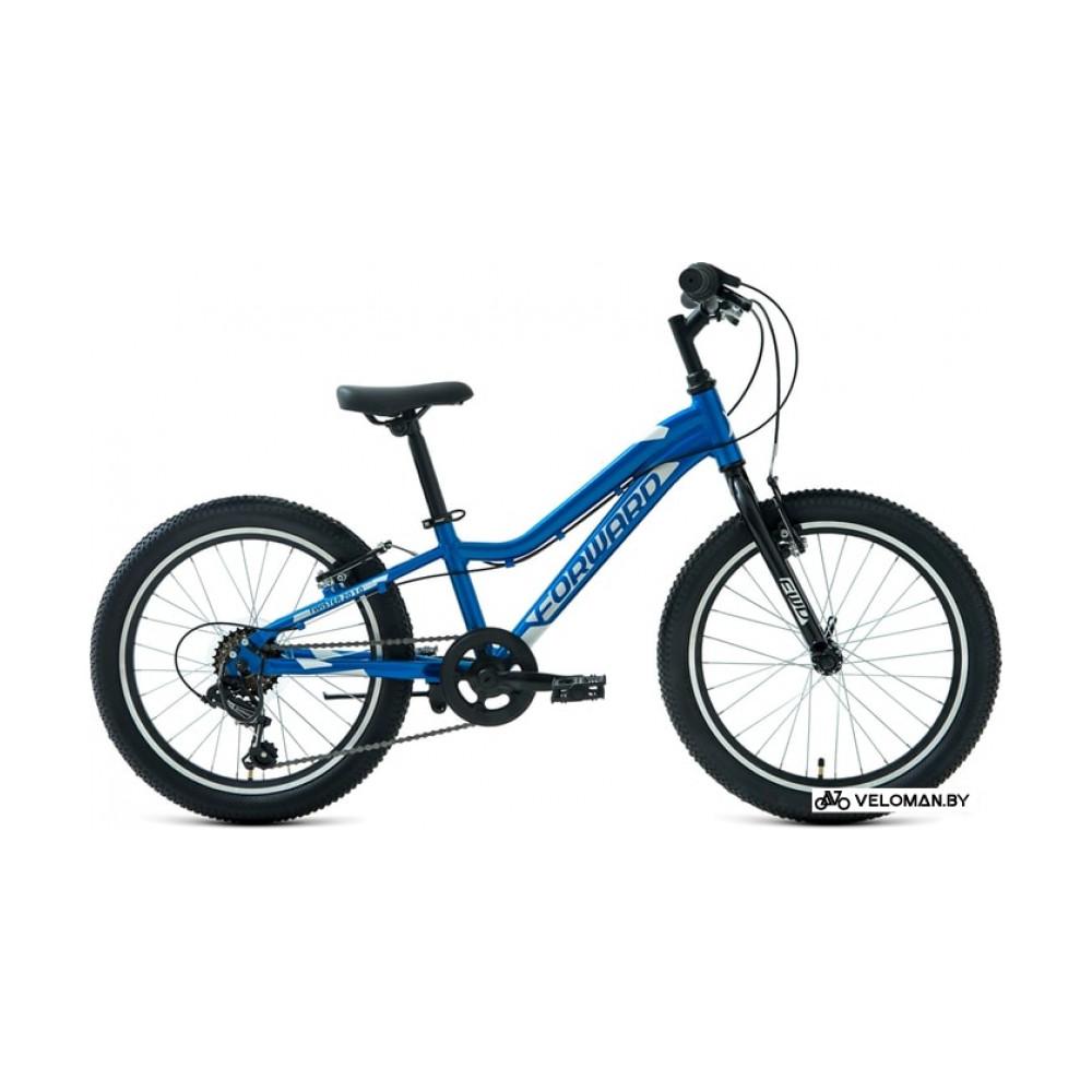 Детский велосипед Forward Twister 20 1.0 2021 (синий)