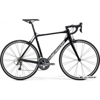 Велосипед шоссейный Merida Scultura RIM 300 S/M 2022 (металлический черный)