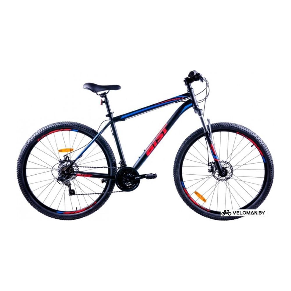 Велосипед AIST Quest Disc 29 р.21.5 2020 (черный/синий)