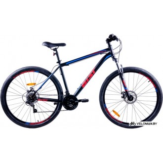 Велосипед горный AIST Quest Disc 29 р.17.5 2020 (черный/синий)