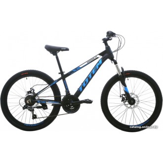 Велосипед Totem Sunshine 24 2022 (черный/синий)