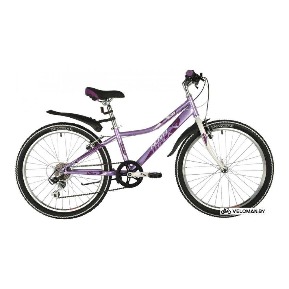 Велосипед Novatrack Alice 6.V 24 р.10 2021 (лиловый)