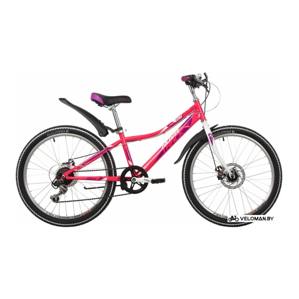 Велосипед Novatrack Alice Disc 24 р.10 2021 (розовый)