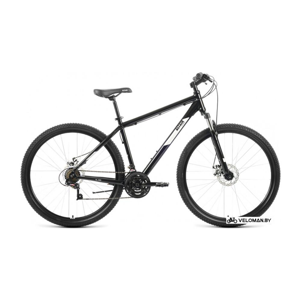 Велосипед горный Altair AL 29 D р.19 2022 (черный/серебристый)
