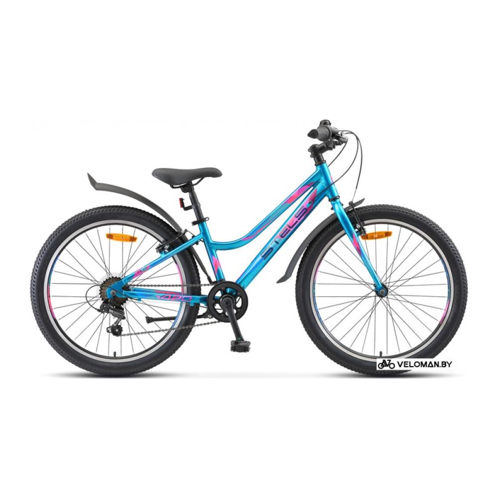 Велосипед Stels Navigator 420 V 24 V030 2022 (голубой)