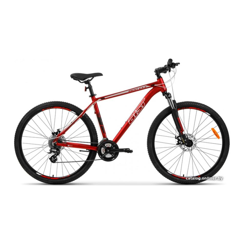 Велосипед AIST Rocky 2.0 Disc 27.5 р.19 2022 (красный)