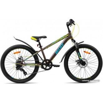 Велосипед горный AIST Rocky Junior 1.1 24 2022 (серый)